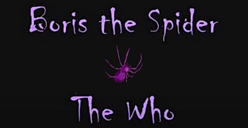 Boris The Spider. The Who.