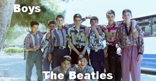 Boys. The Beatles.