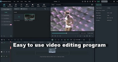 Wondershare Filmore Video Editing Software